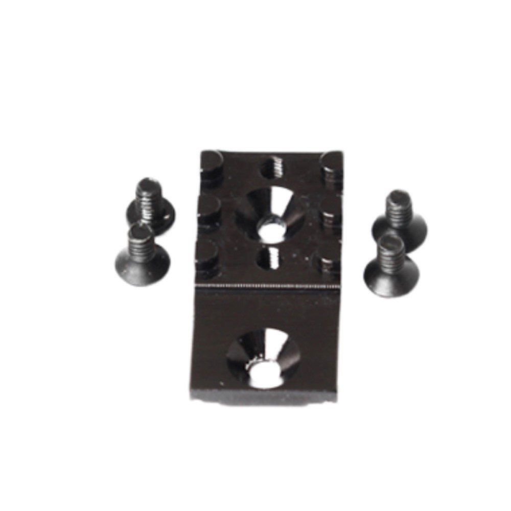 NX-256-BL NexxRacing T-Plate Adapter 90-98MM For PN 2.5 (BLACK)