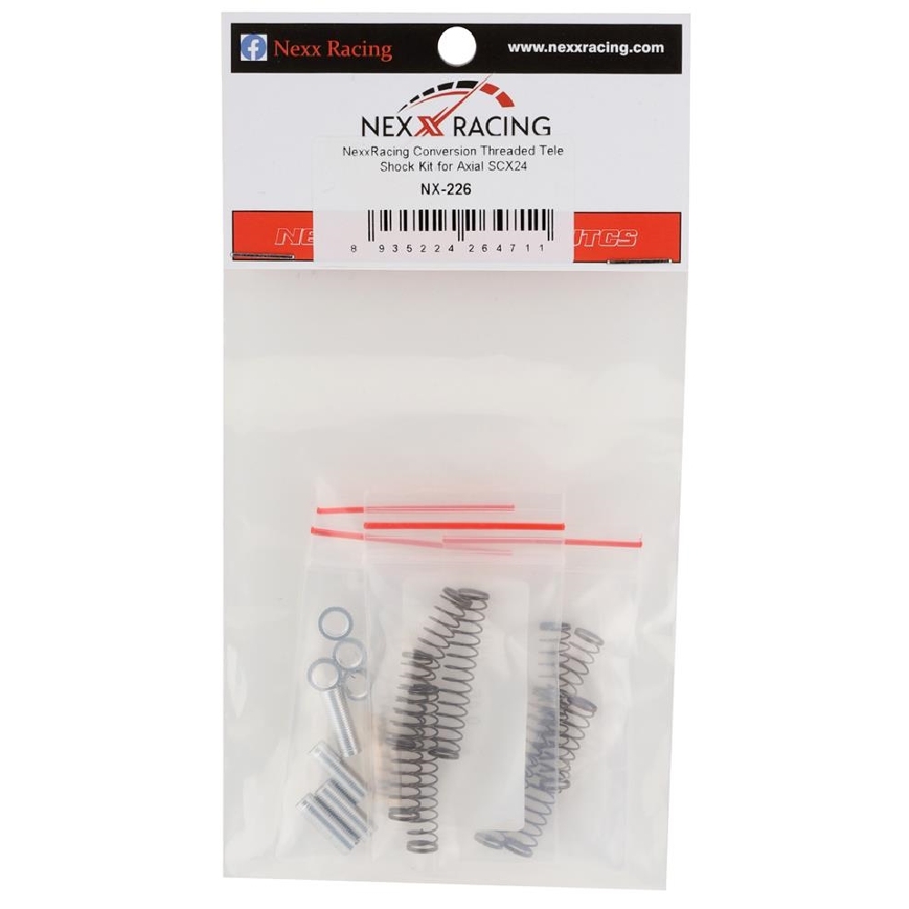 NEXX Racing Axial SCX24 Threaded Telescopic Shock Conversion Kit NX-226