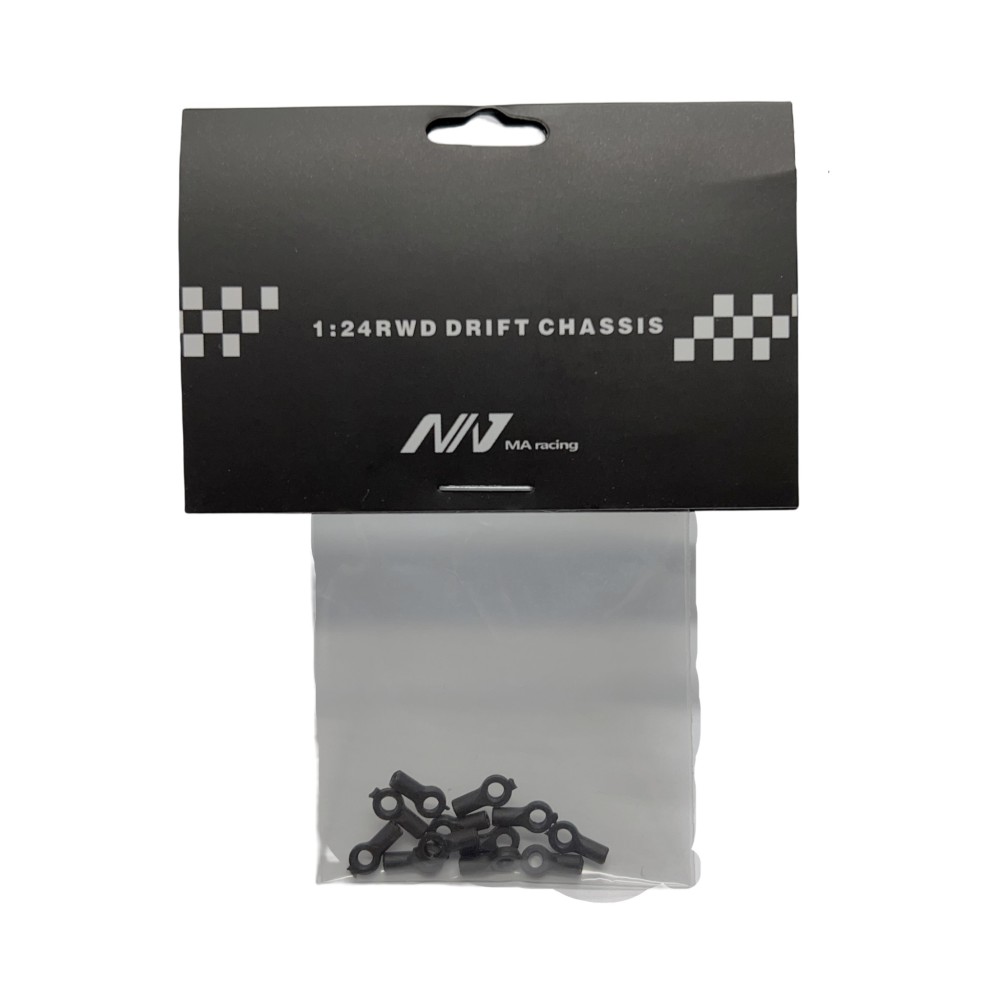 MA RACING 2.5MM Plastic Ball Cap 12PCS MA15-038