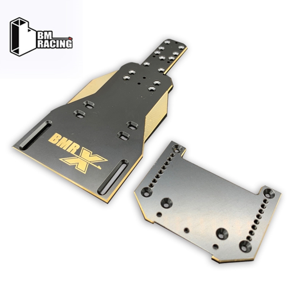 BM RACING 1/24 BMR-X Brass Main Chassis BMRXOP013