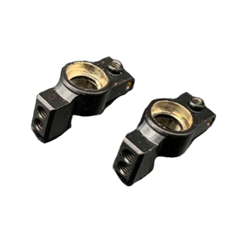 BM RACING 1/24 BMR-X Brass Rear Hub Carrier BMRXOP009