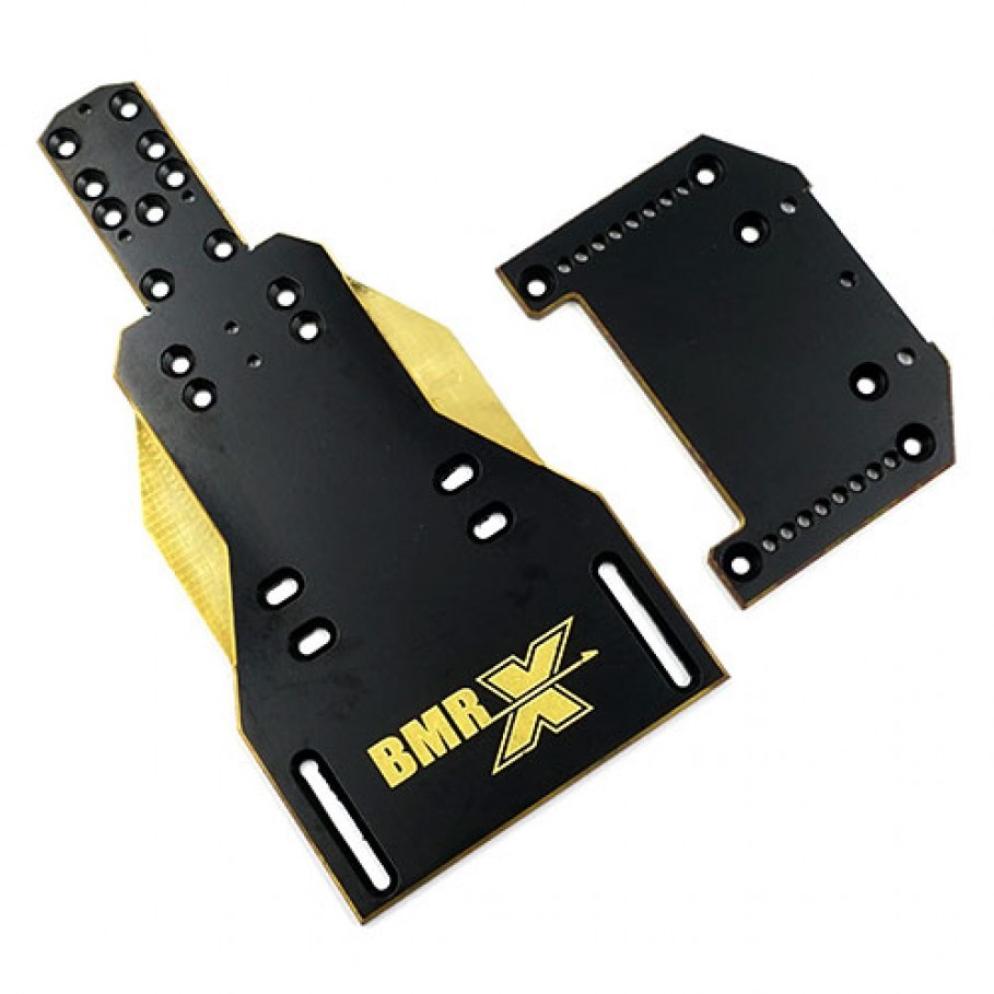 BM RACING 1/24 BMR-X Brass Main Chassis BMRXOP013