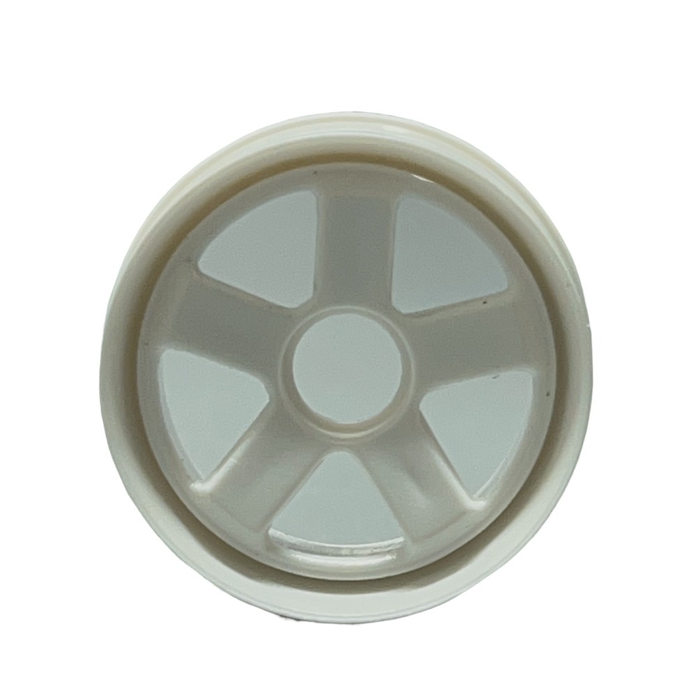 BM RACING BMR-X 22MM 026-1 OFFSET CHANGEABLE 5 SPOKE RIM 2 PCS WHITE BMRX026-1W