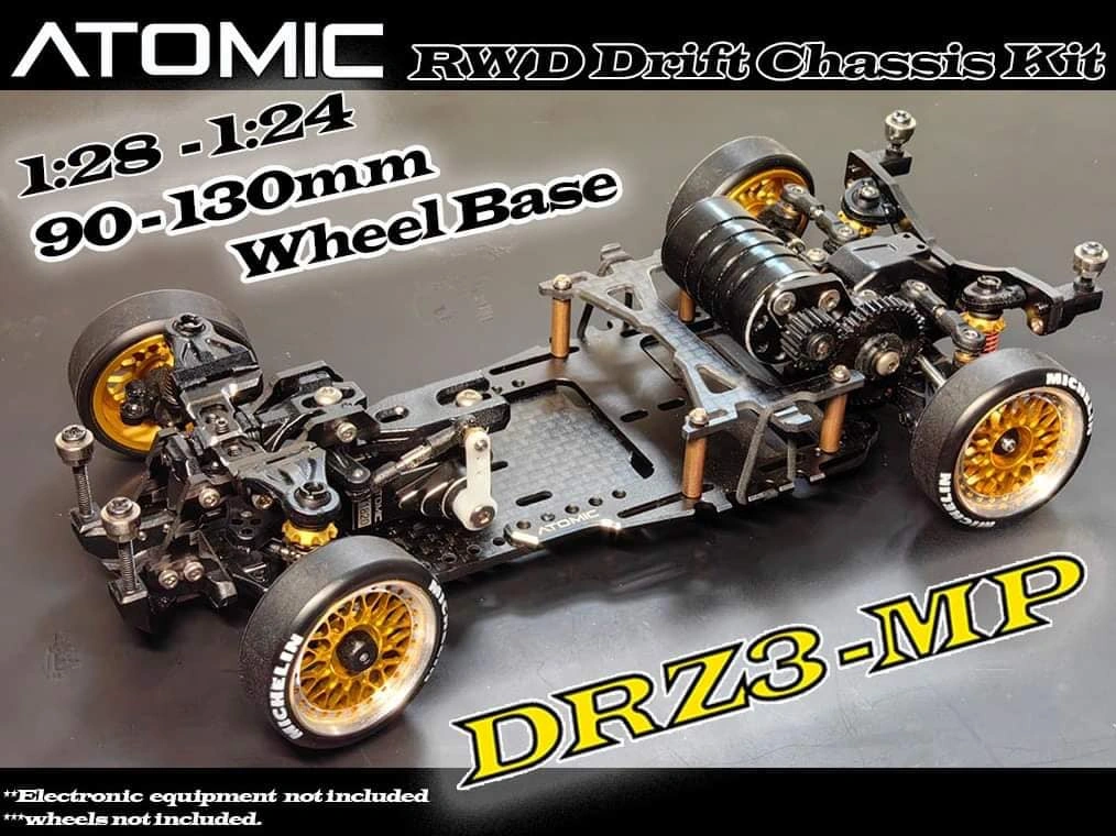 ATOMIC DRZ3 MP RWD DRIFT CHASSIS KIT 