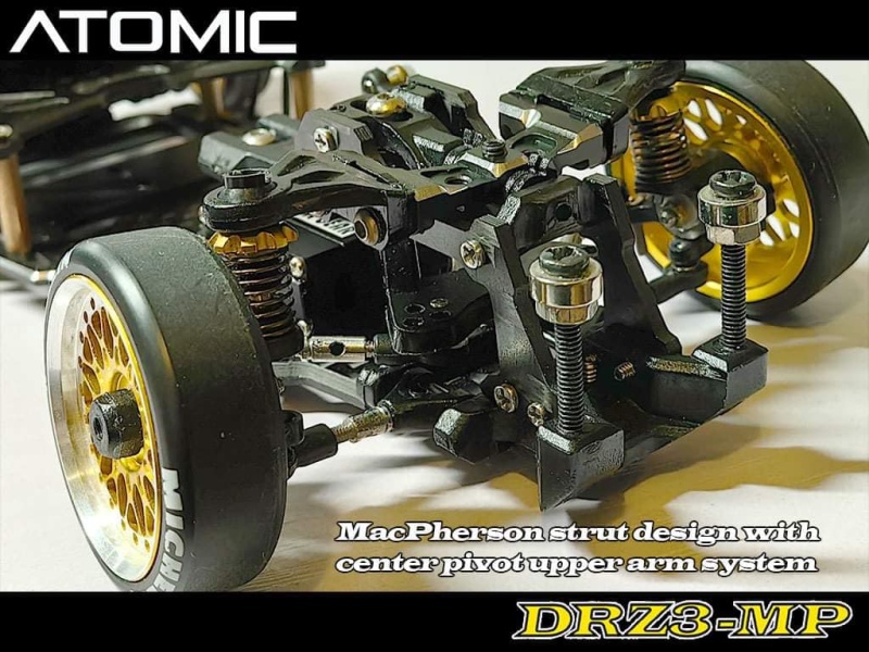 (Pre-sale)  ATOMIC DRZ3 MP RWD DRIFT CHASSIS KIT (NO ELECTRONIC)  ETA: 15TH DEC DRZ3MP-KIT