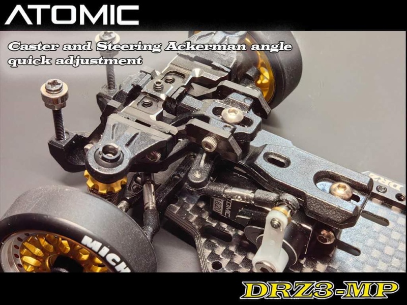 (Pre-sale)  ATOMIC DRZ3 MP RWD DRIFT CHASSIS KIT (NO ELECTRONIC)  ETA: 15TH DEC DRZ3MP-KIT