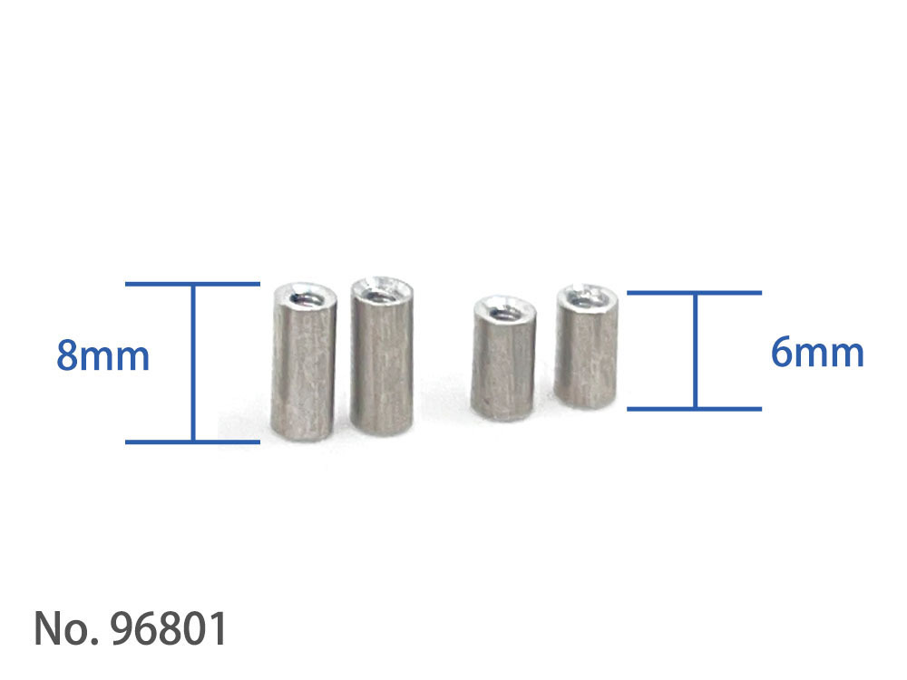 DriftArt Aluminum pillars 6mm*2 8mm*2  96801