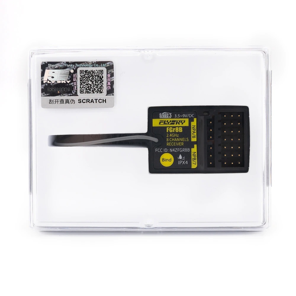 FLYSKY FGr8B 2.4GHz 8-Channel Micro AFHDS 3 Surface Receiver  FGr8B