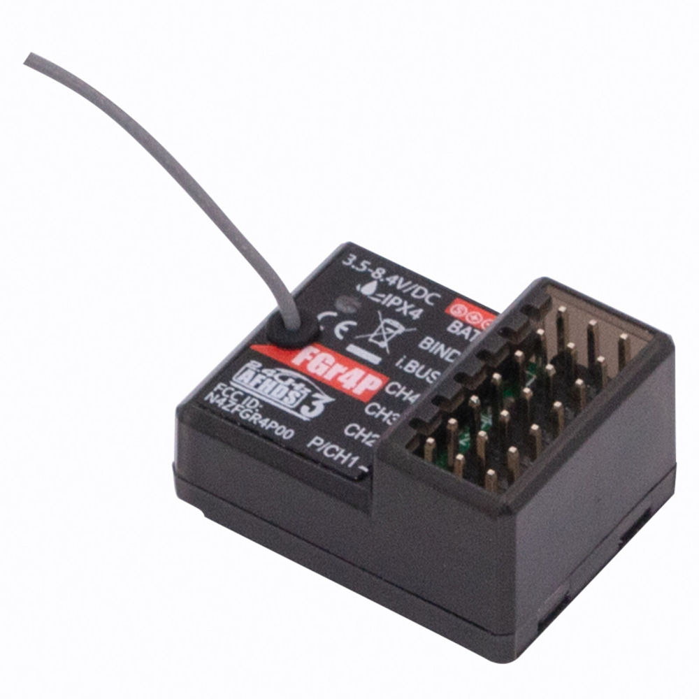 FlySky FGR4P 2.4GHz 4CH AFHDS 3 RC Receiver PWM/PPM/I.bus/S.bus FGr4P