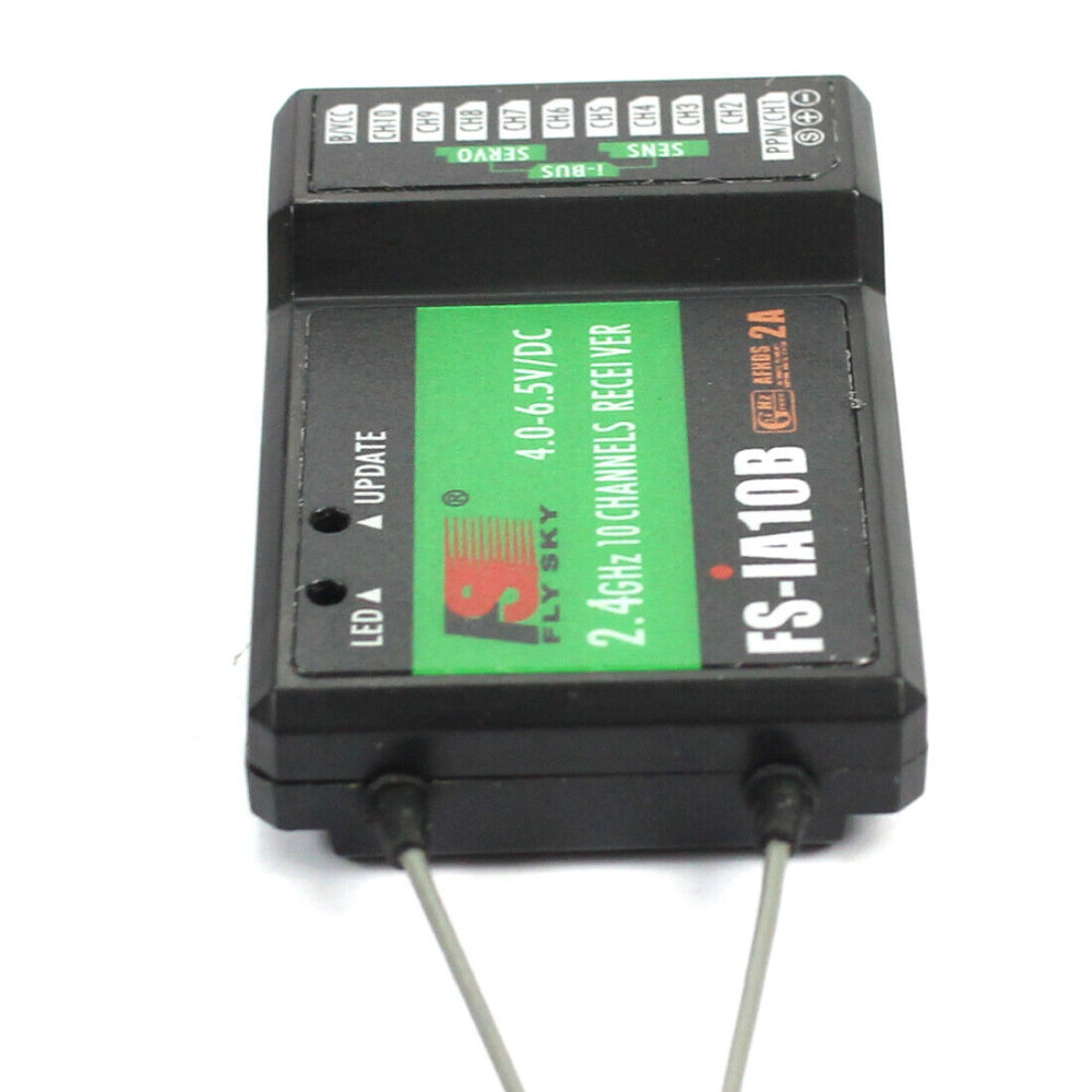 Flysky FS-IA10B 10CH AFHDS 2A  Receiver for FS-I10 I6S Radio Transmitter FS-IA10B
