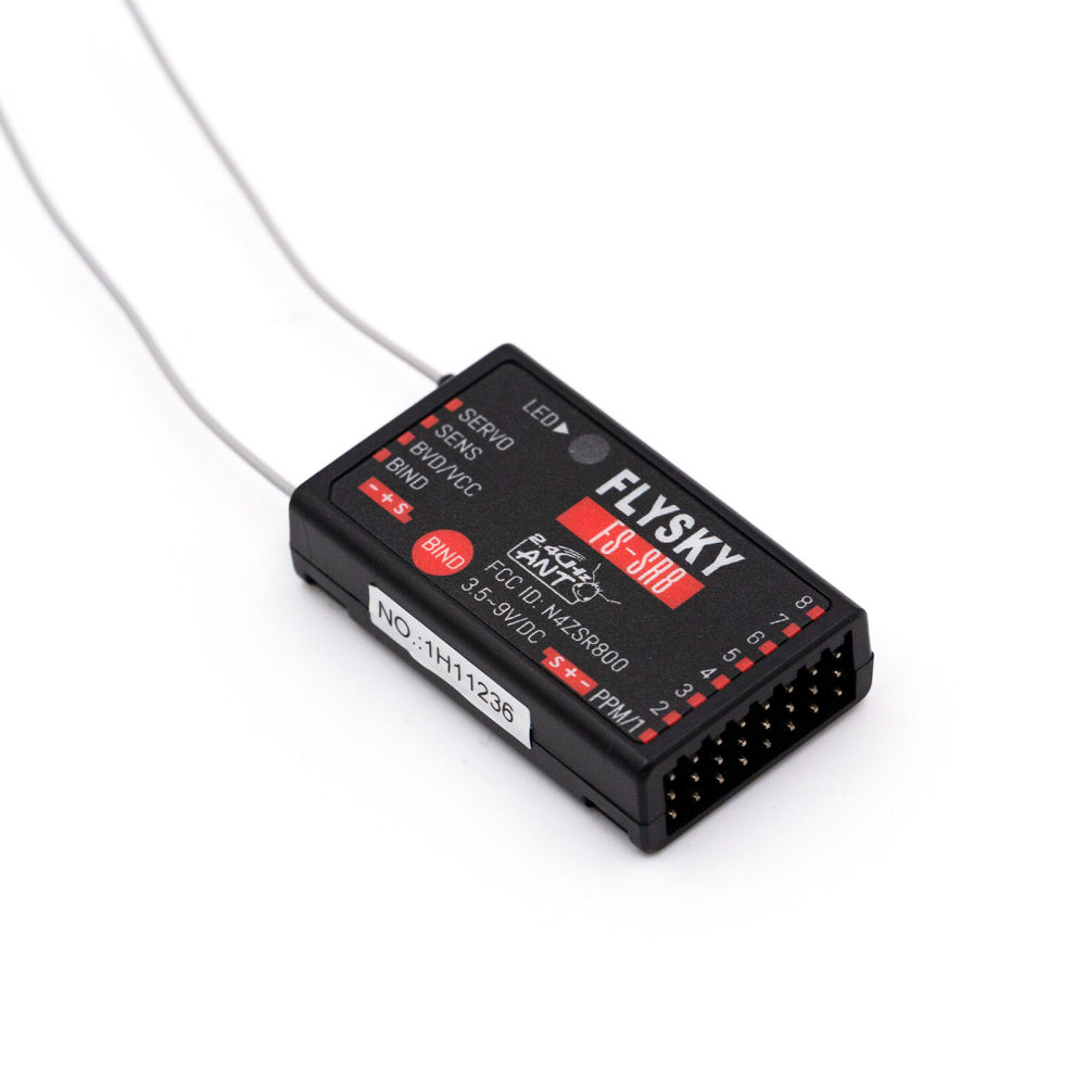 FLYSKY FS-SR8 Receiver 2.4G Protocol For FS-ST8 FS-SR8