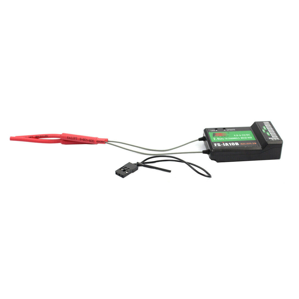 Flysky FS-IA10B 10CH AFHDS 2A  Receiver for FS-I10 I6S Radio Transmitter FS-IA10B