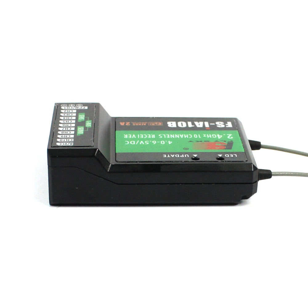 Flysky FS-IA10B 10CH AFHDS 2A  Receiver for FS-I10 I6S Radio Transmitter FS-IA10B