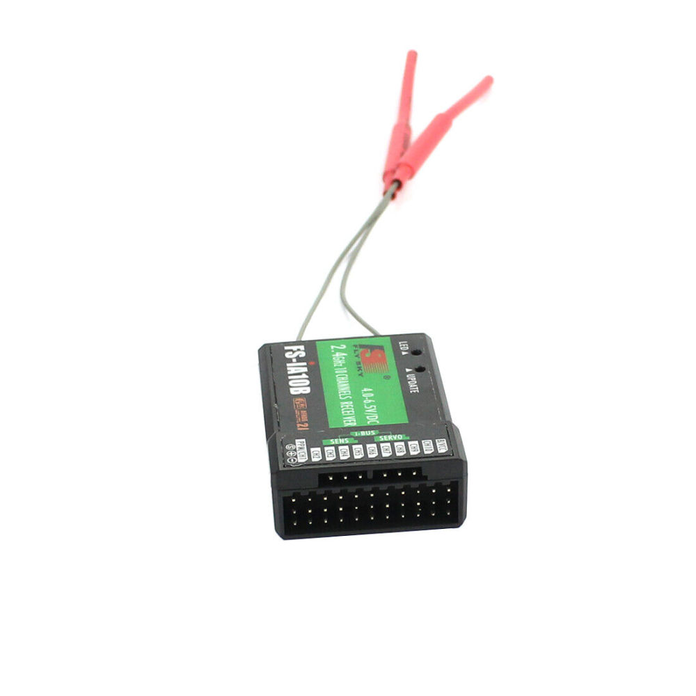 Flysky FS-IA10B 10CH AFHDS 2A  Receiver for FS-I10 I6S Radio Transmitter FS-IA10B