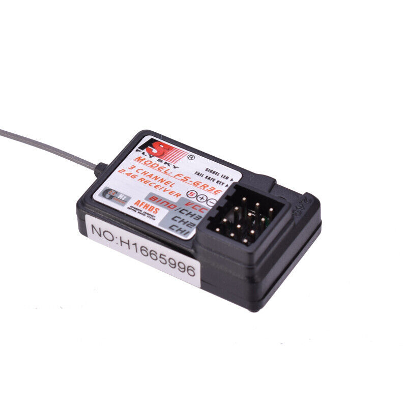 FLYSKY FS-GR3E 3CH AFHDS Receiver for GT2 GT2E GT2F GT2G GT2B GT3B GT3C Transmitter
