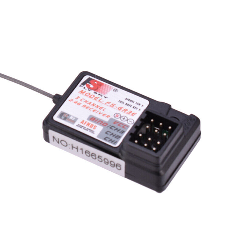 FLYSKY FS-GR3E 3CH AFHDS Receiver for GT2 GT2E GT2F GT2G GT2B GT3B GT3C Transmitter