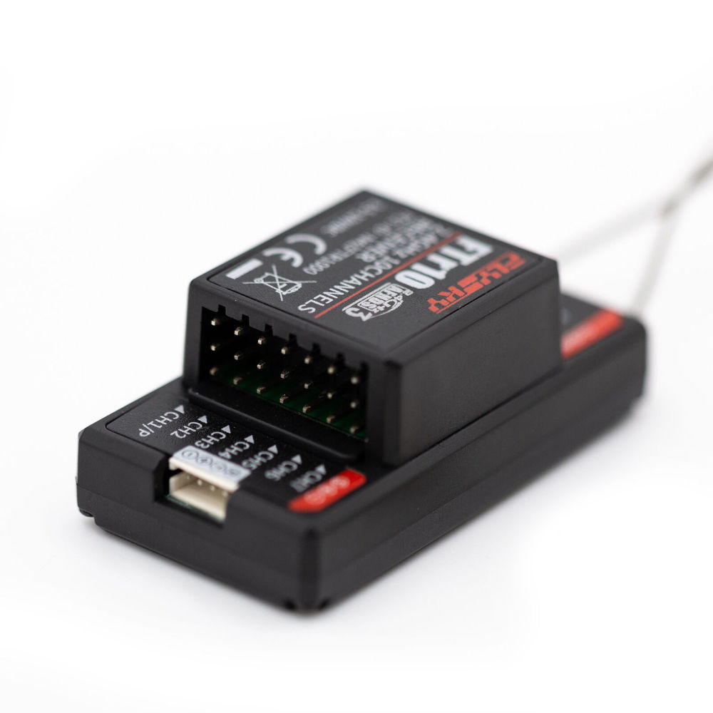 FlySky FTR10 RC Receiver 2.4G 10CH AFHDS 3 Dual Antenna Support I-BUS/S-BUS P7U2