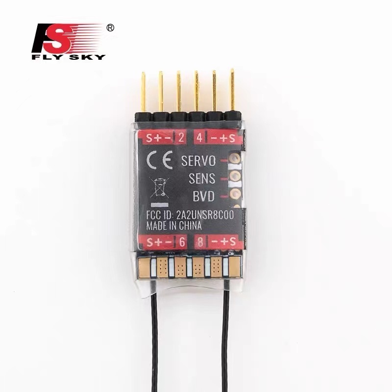 FLYSKY FS-SR8C 8-CHANNEL ANT RECEIVER FOR FS-ST8 FS-SR8C