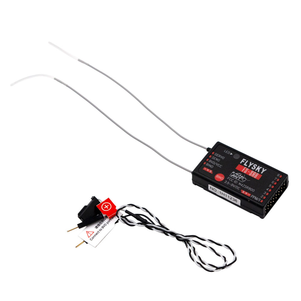 FLYSKY FS-SR8 Receiver 2.4G Protocol For FS-ST8 FS-SR8