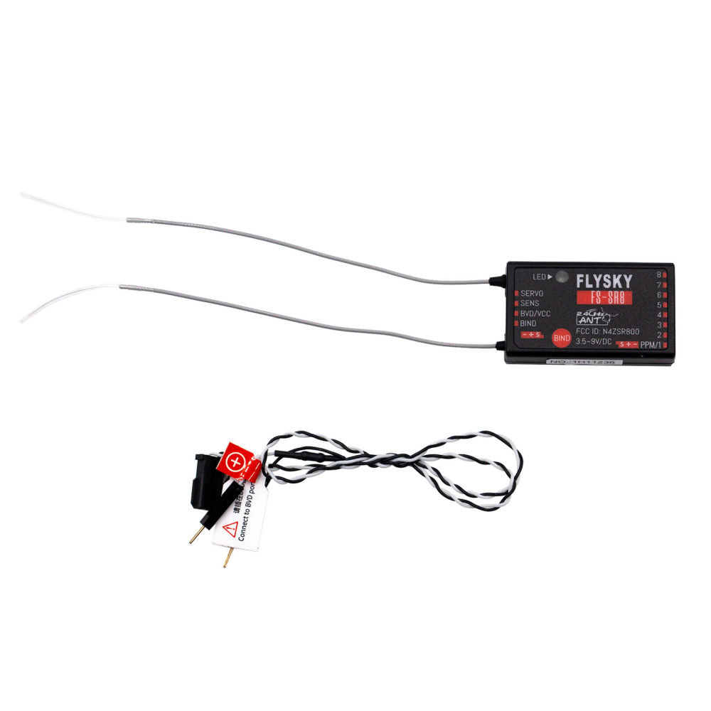 FLYSKY FS-SR8 Receiver 2.4G Protocol For FS-ST8 FS-SR8