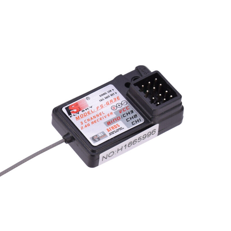 FLYSKY FS-GR3E 3CH AFHDS Receiver for GT2 GT2E GT2F GT2G GT2B GT3B GT3C Transmitter