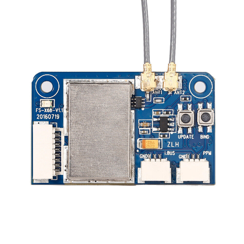 FLYSKY FS-X6B 3-Channel AFHDS 2A Receiver For FS-i10 FS-i6X FPV Racing Drone Transmitter FS-X6B