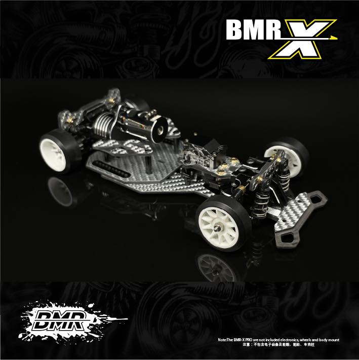 BM RACING 1/24 BMR-X PRO RWD RC Drift Chassis ( not included wheels ...