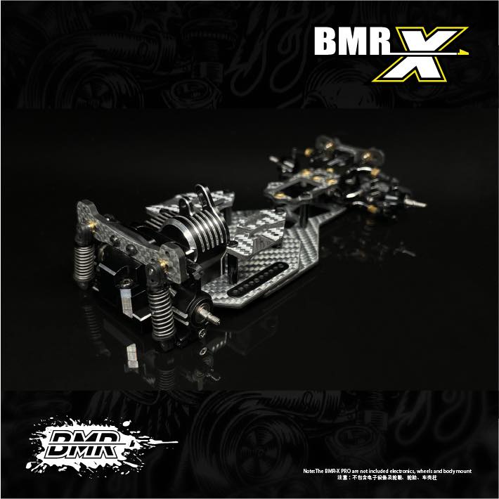 BM RACING 1 24 BMR X PRO RWD RC Drift Chassis Not Included Wheels 