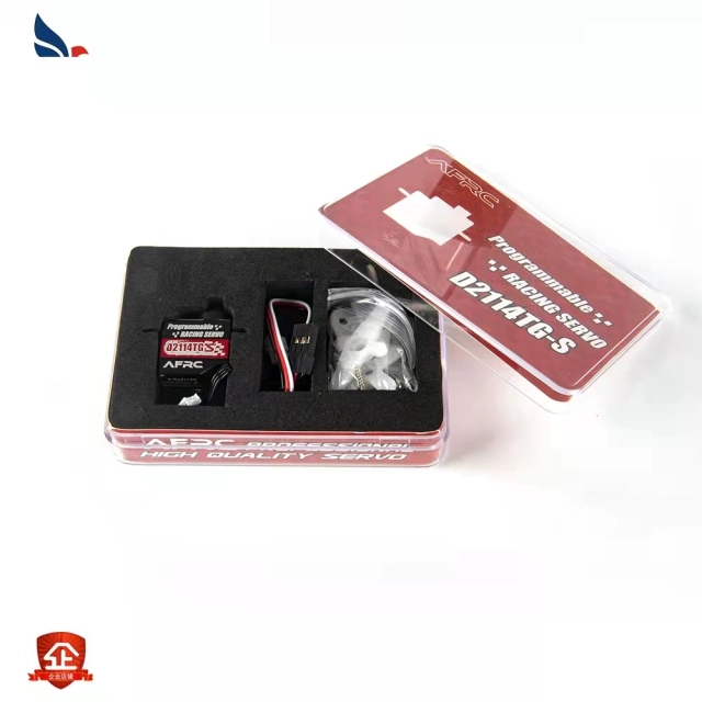 AFRCD2114TGS RED Programmable Servo 11g All Metal Ultra Quiet Servo