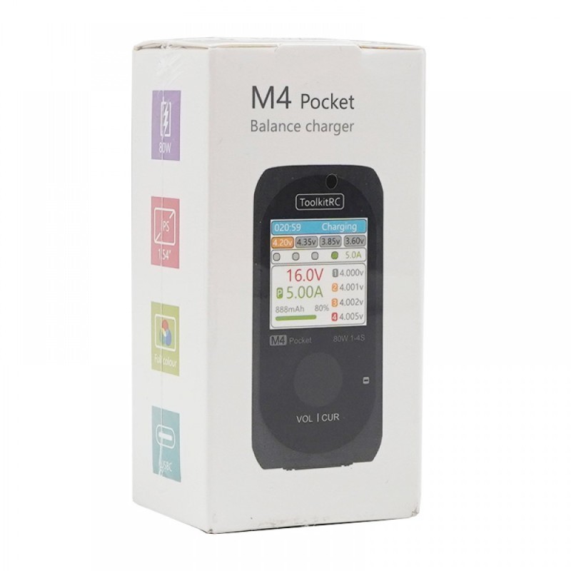 ToolkitRC M4 Pocket Balance Charger 00113961