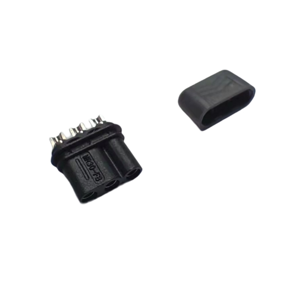 GT55racing AMASS MR30-FB Black DC Connector  MR30-FB