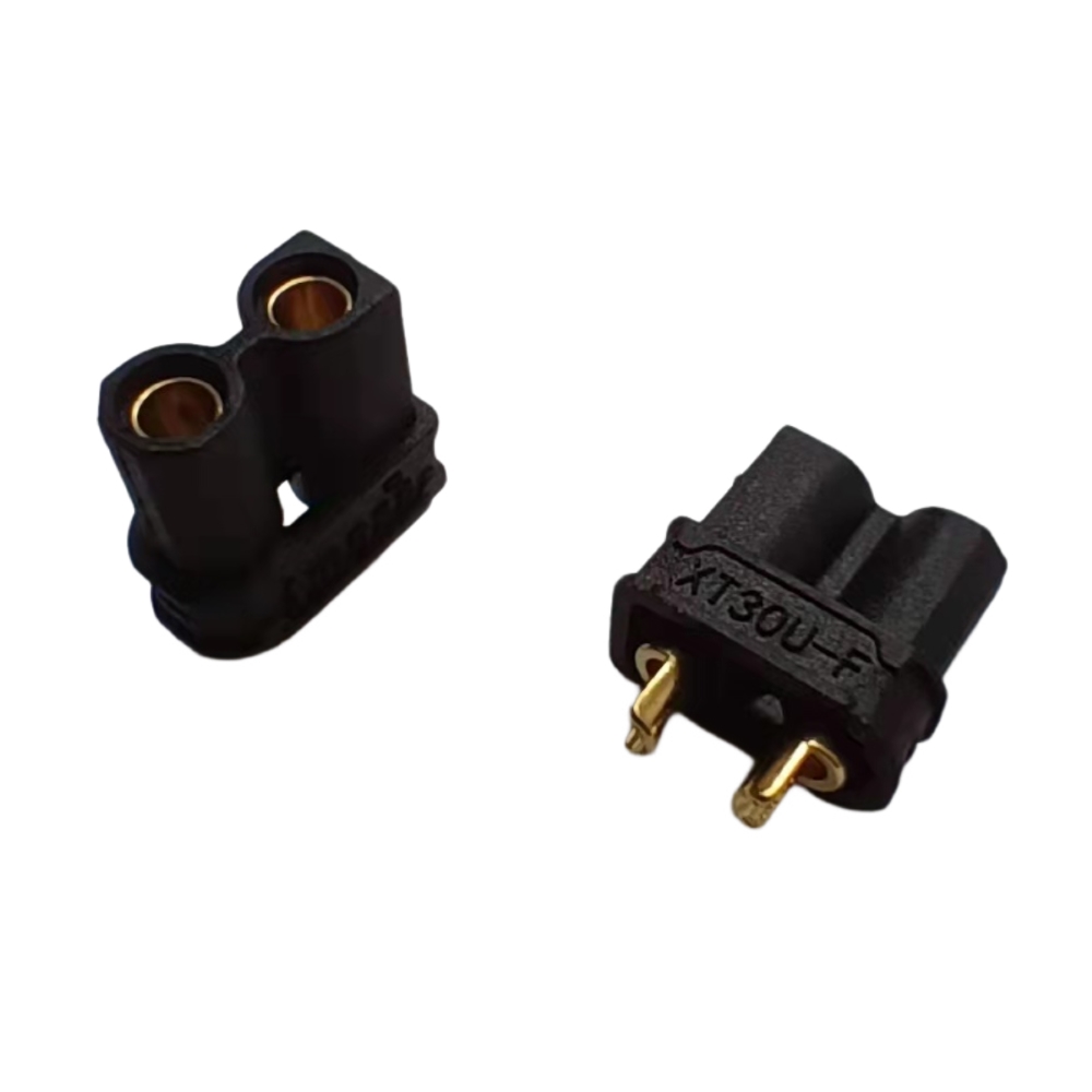 GT55racing AMASS XT30U-F Black DC Connector 1PCS XT30U-F