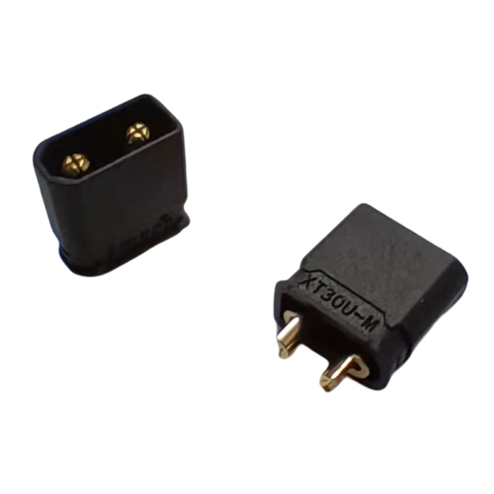 GT55racing AMASS XT30U-M Black DC Connector  XT30U-M