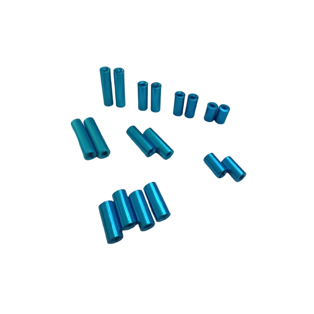 GT55 racing M2 Aluminum Pillars Blue For DriftArt2