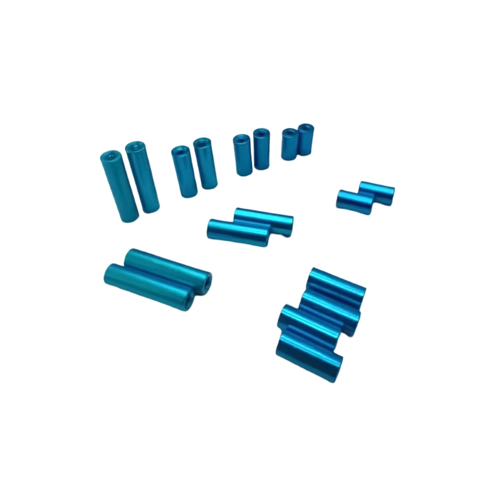 GT55 racing M2 Aluminum Pillars Blue For DriftArt2