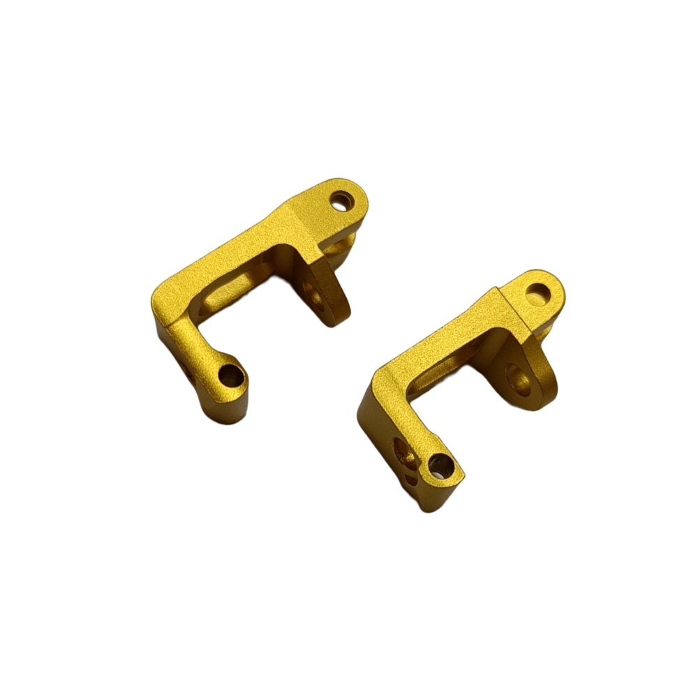 ALUMINUM FRONT HUB CARRIER SET  FOR KYOSHO MINI-Z BUGGY MB-010 Glod