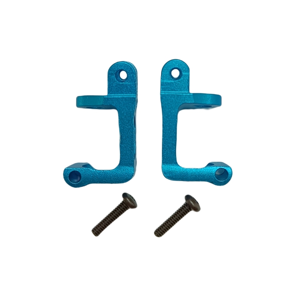 ALUMINUM FRONT HUB CARRIER SET  FOR KYOSHO MINI-Z BUGGY MB-010 Blue