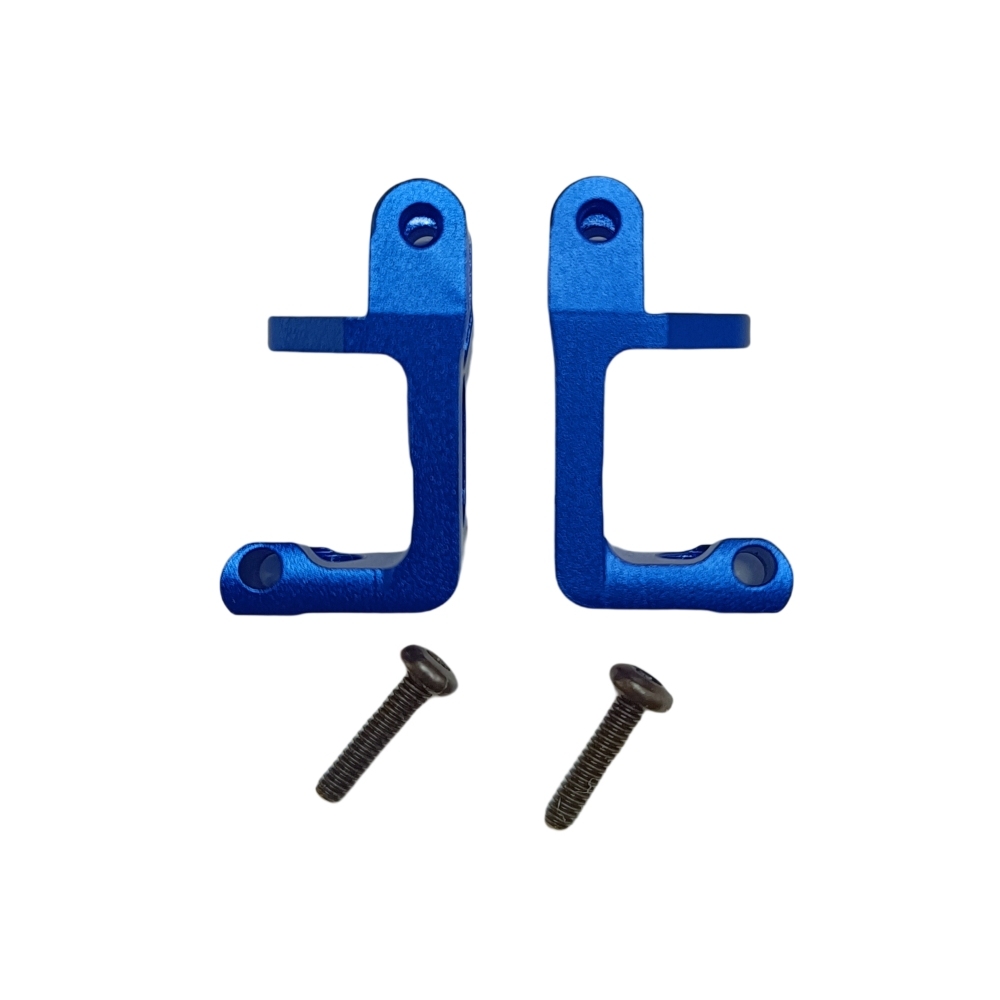 ALUMINUM FRONT HUB CARRIER SET  FOR KYOSHO MINI-Z BUGGY MB-010 Blue