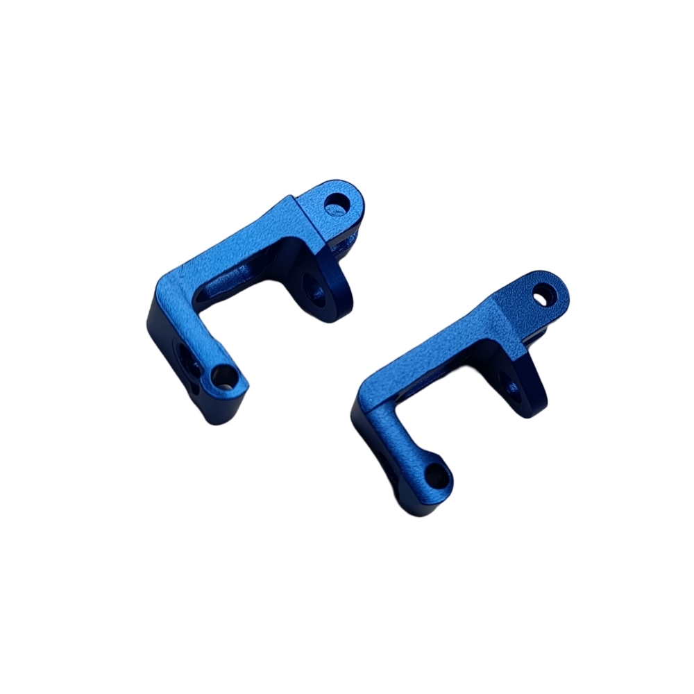 ALUMINUM FRONT HUB CARRIER SET  FOR KYOSHO MINI-Z BUGGY MB-010 Blue