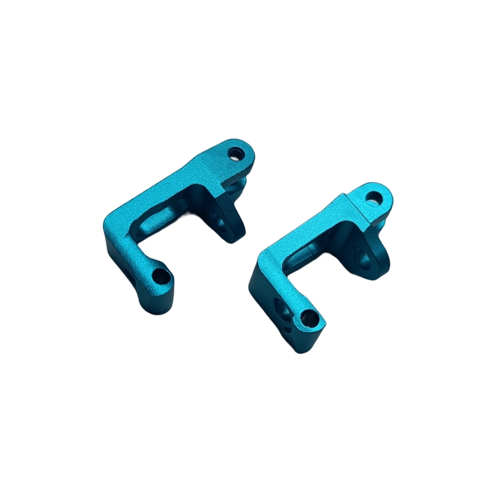 ALUMINUM FRONT HUB CARRIER SET  FOR KYOSHO MINI-Z BUGGY MB-010 Blue
