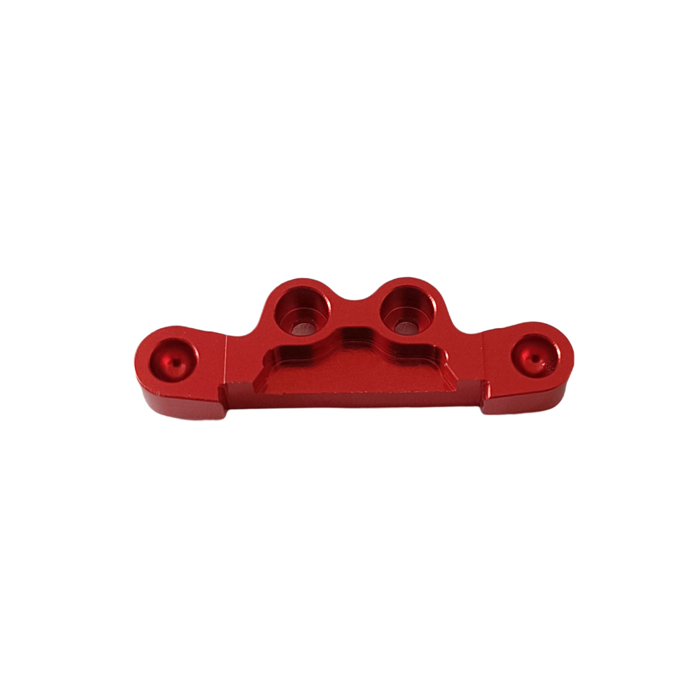 ALUMINUM FRONT SUSPENSION MOUNT TOE IN 0-DEG FOR KYOSHO MINI-Z BUGGY MB-010 Red