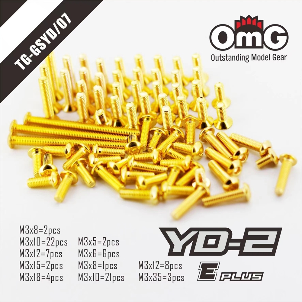 Golden Screw Kit for YD-2/E Plus TG-GSYD-07