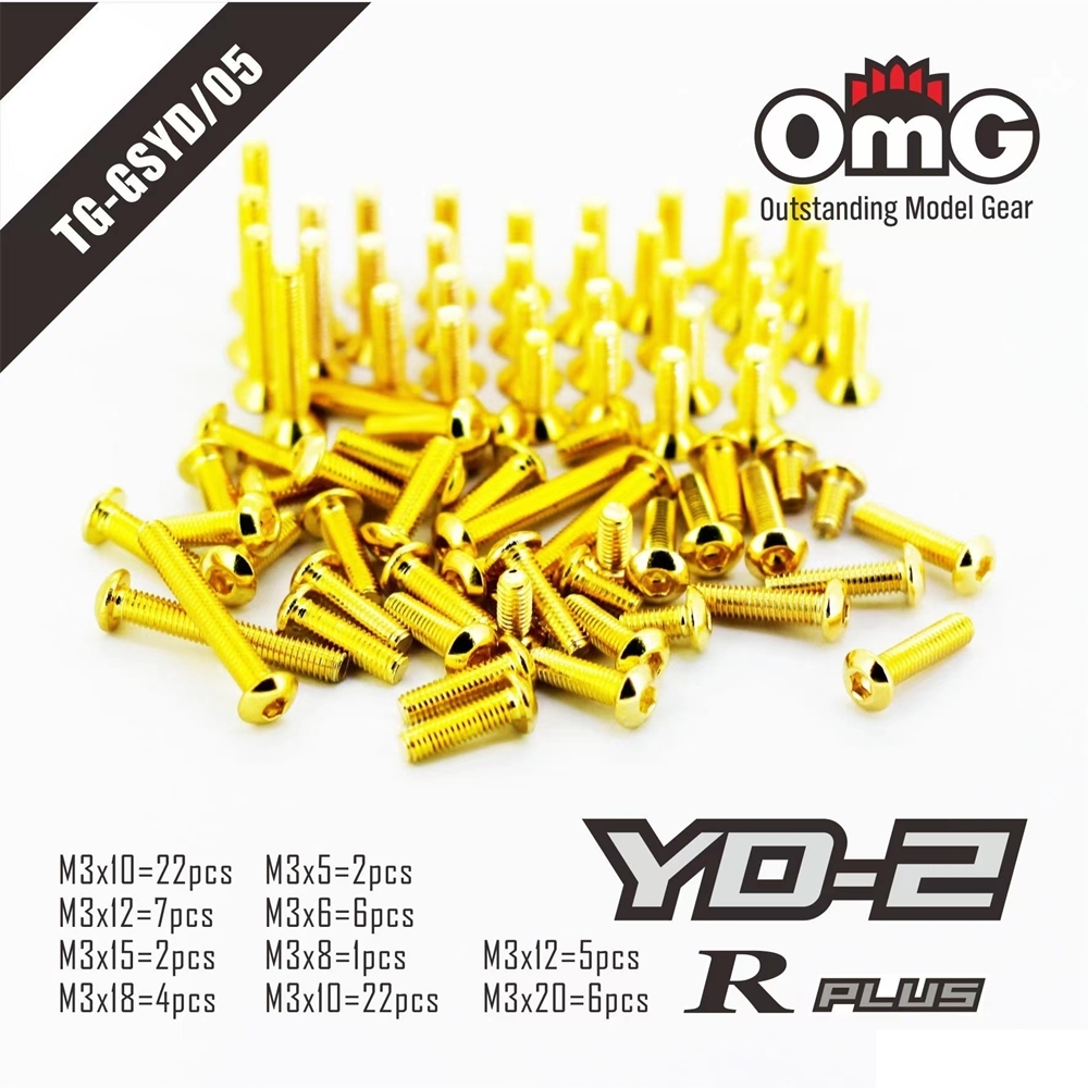Golden Screw Kit for YD-2/R Plus TG-GSYD-05