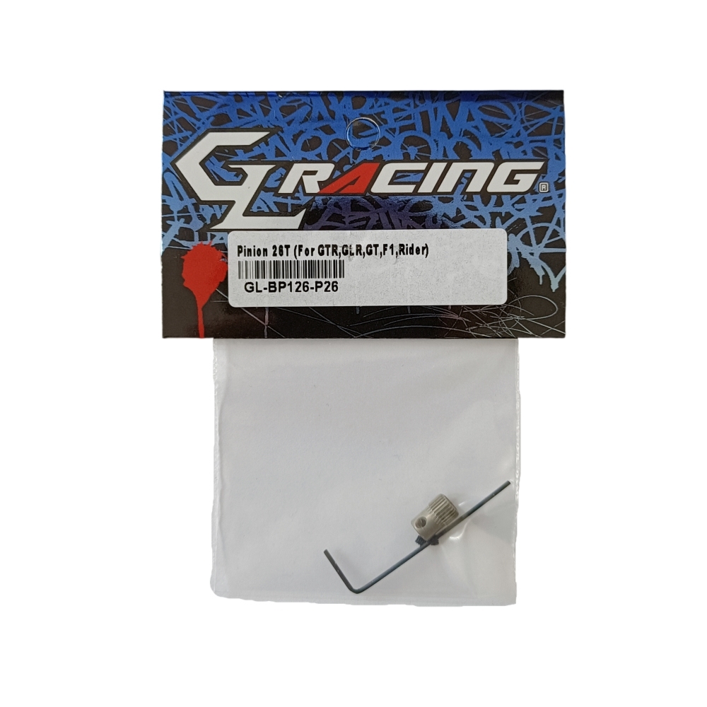 GL Racing Pinion 26T For GTR GLR GT F1 Rider GL-BP126-P26