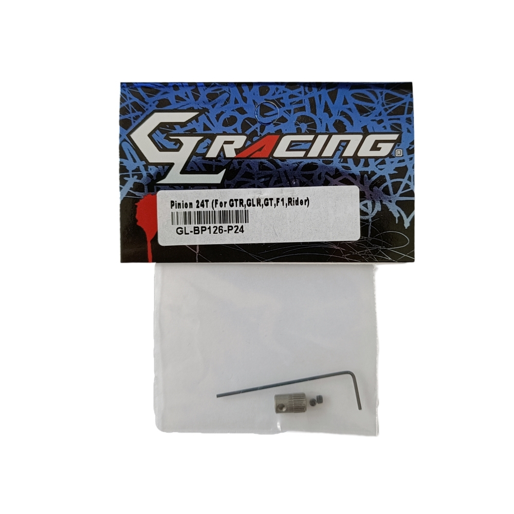 GL Racing Pinion 24T For GTR GLR GT F1 Rider GL-BP126-P24