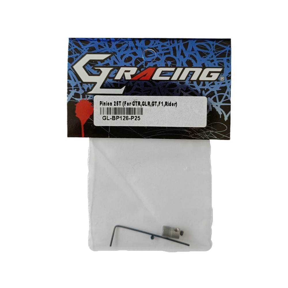 GL Racing Pinion 25T For GTR GLR GT F1 Rider GL-BP126-P25