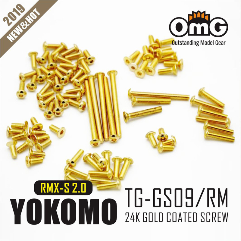 Golden Screw Kit For MST RMX 2.0 S TG-GS09/RM