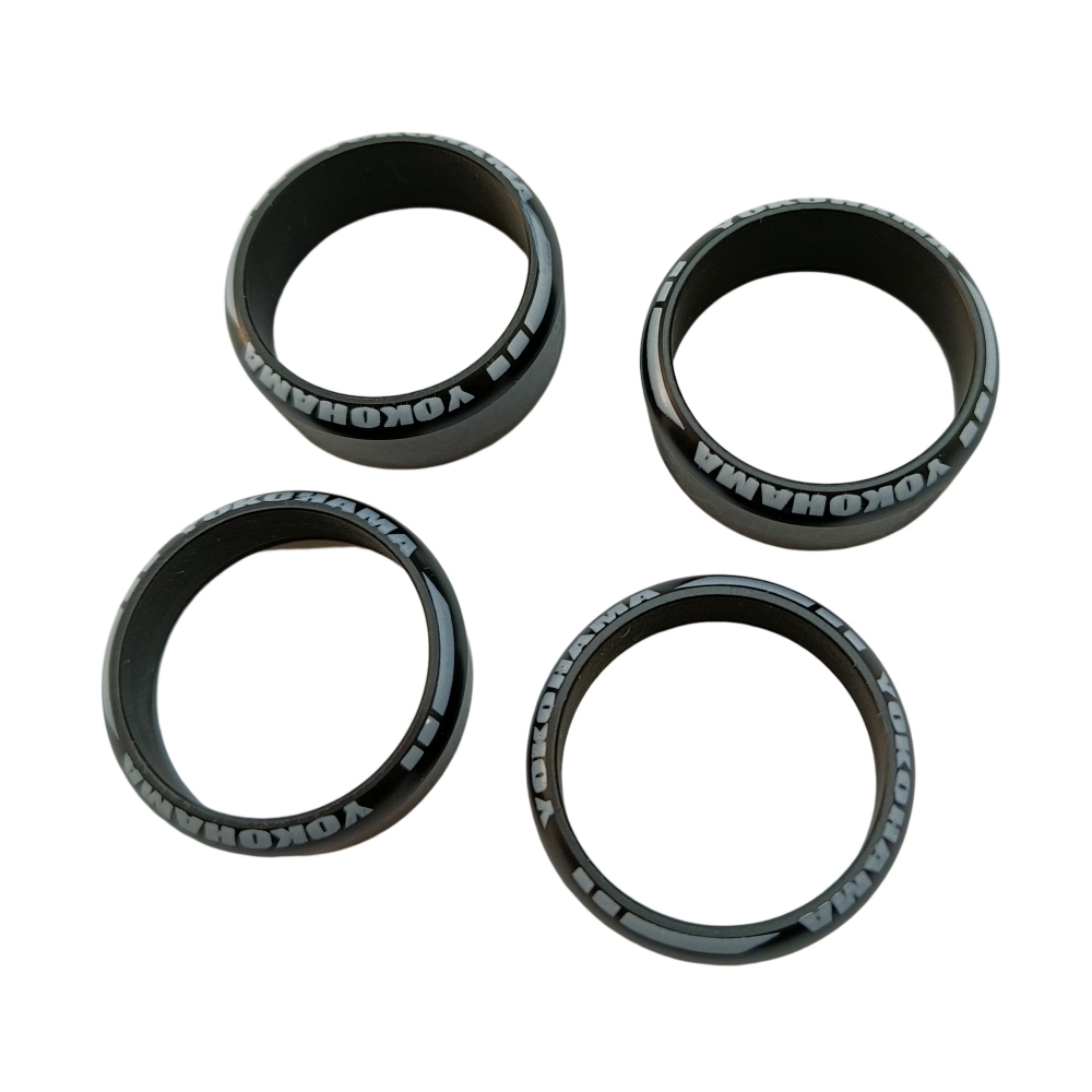 1/24 1/28 MINI-Z 22.5 MM Flat Drift Tire High Hardness (ID 22.5MM, OD 27 mm, THK 2.6mm) 4PCS #MH2252726-1
