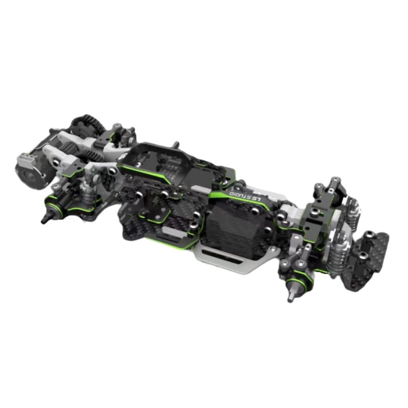 Lsd Rwd Cars LS Studio LSD 1/27 RWD Drift Car Chassis Green Version (Without ...