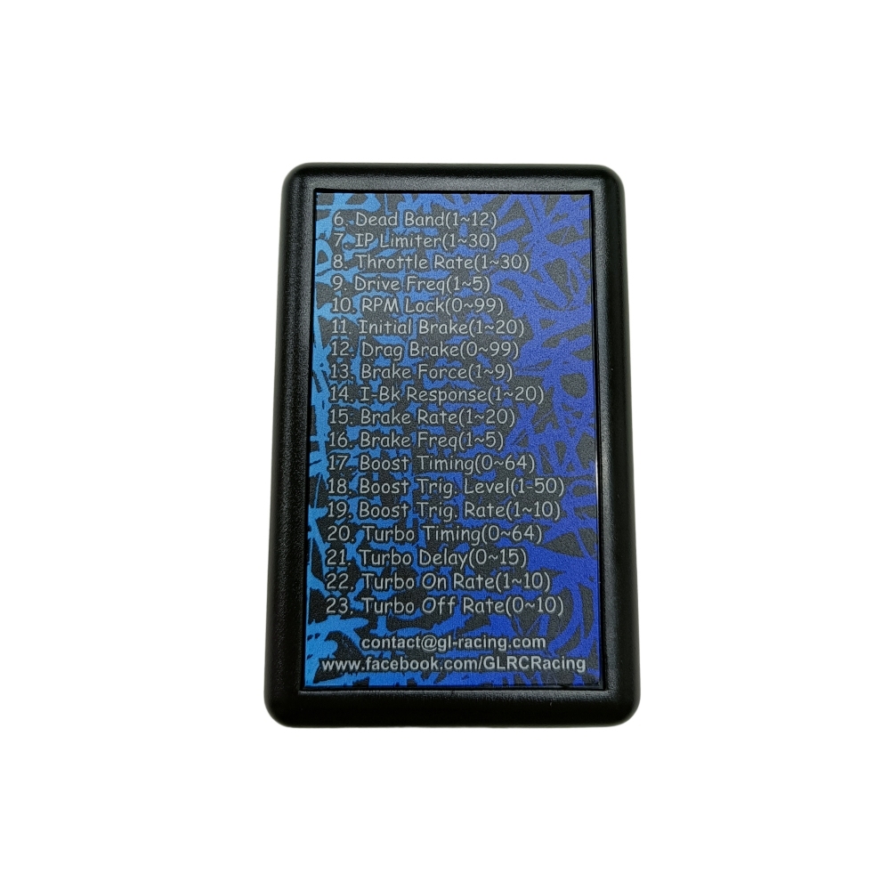 GLracing MINI ESC program card [ Compatible with GL-SD-ESC-010 only ] MODEL: GL-PC23